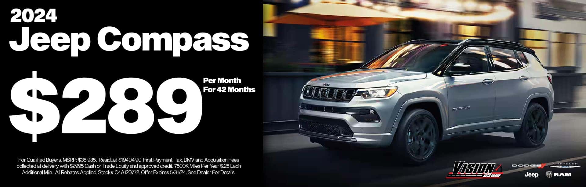 to Vision Dodge Chrysler Jeep Ram in Rochester, NY