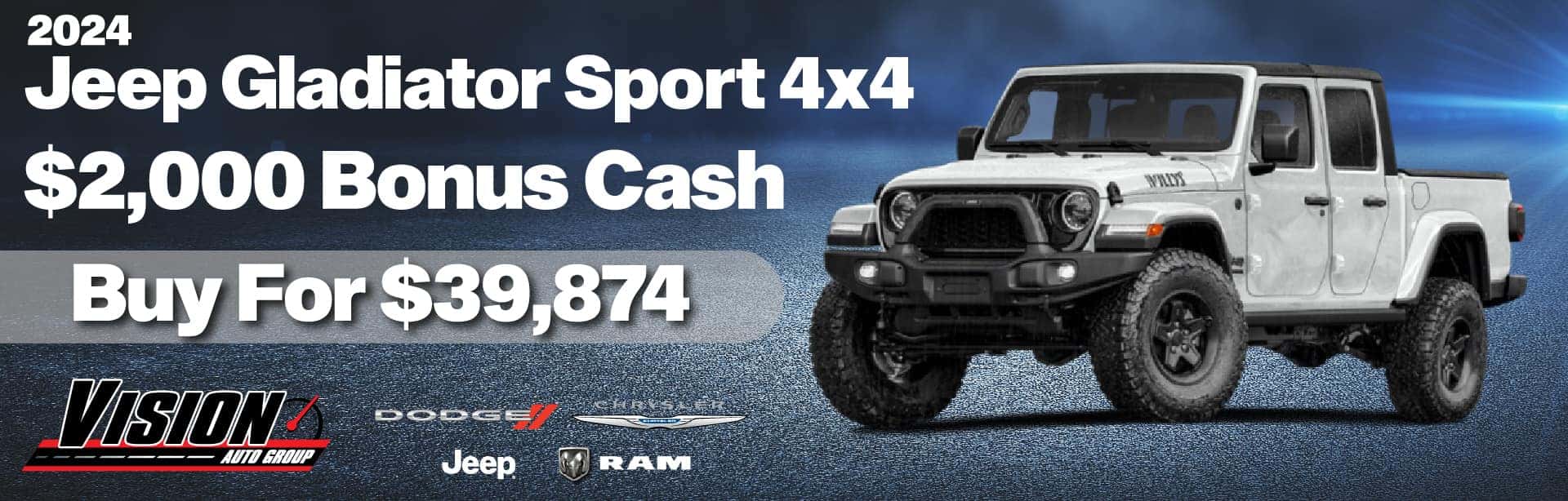 to Vision Dodge Chrysler Jeep Ram in Rochester, NY