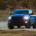 Hydro Blue Pearl-Coat Ram 1500 Rebel 2025