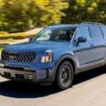 Midnight Lake Blue Kia Telluride 2025