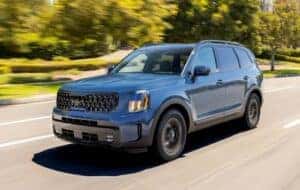 Midnight Lake Blue Kia Telluride 2025