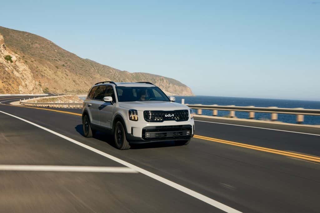2024 Telluride on a highway in day time.