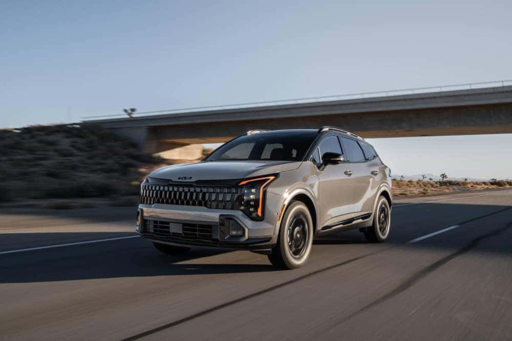 Gravity Gray Kia Sportage 2026