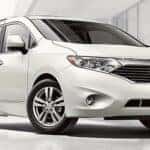 White Nissan Quest