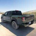Tactical Green Metallic Nissan Frontier 2026