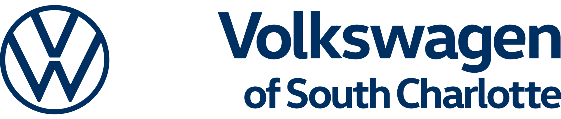 Volkswagen of South Charlotte dealership logo