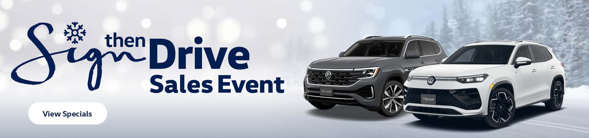 Sign then Drive Sales Event
