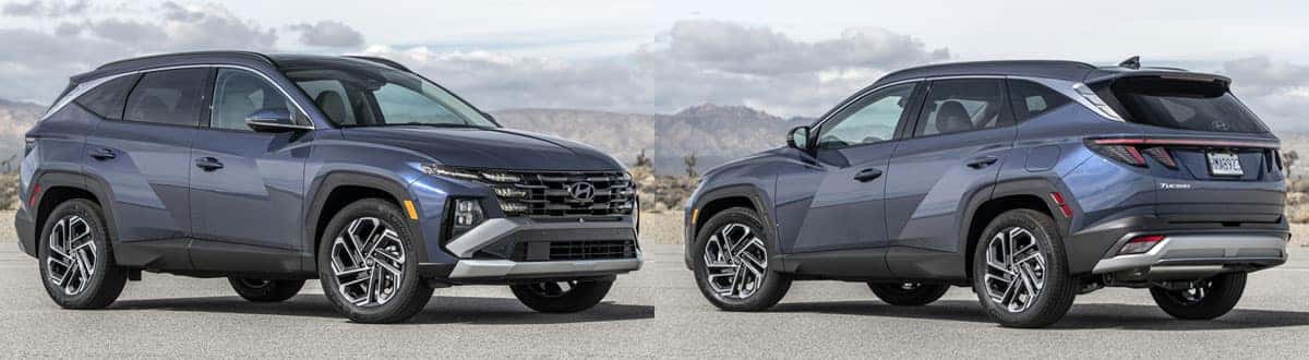 Refreshed 2025 Hyundai Tucson SUV