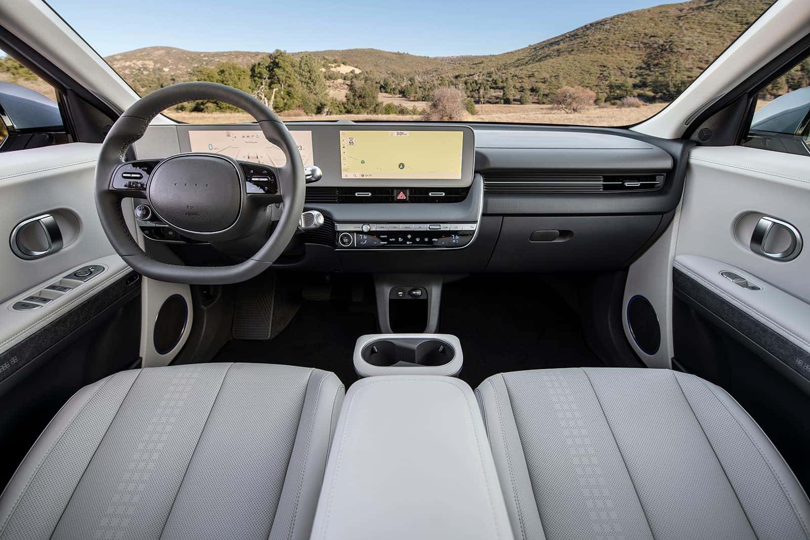 2024 Hyundai Ioniq 5 interior front seat area