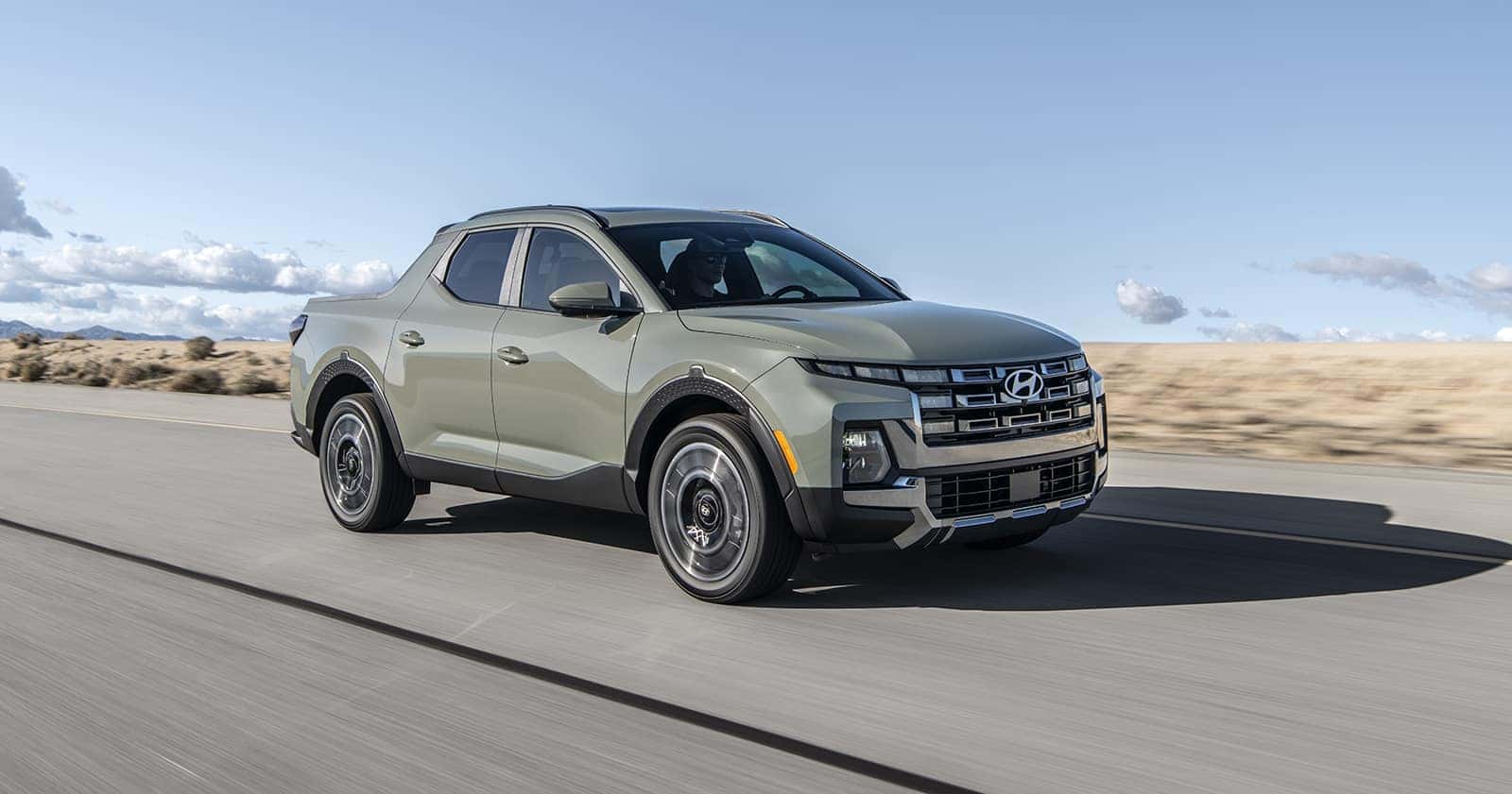 2025 Hyundai Santa Cruz truck green