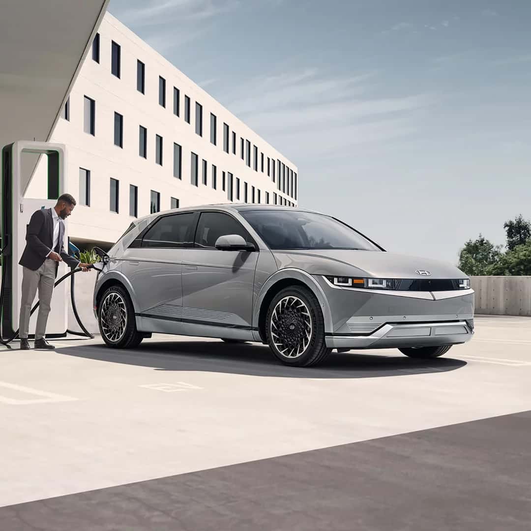 2025 Ioniq 5 silver electric SUV