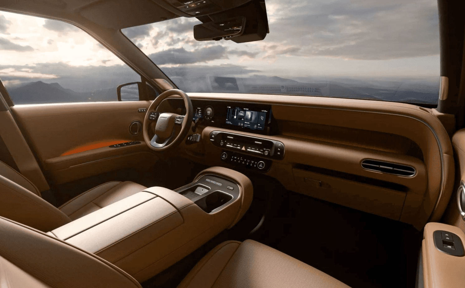 2026 Hyundai Palisade interior front
