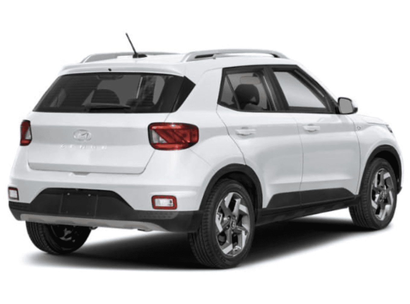 2026 Hyundai Venue White SUV Exterior Side View