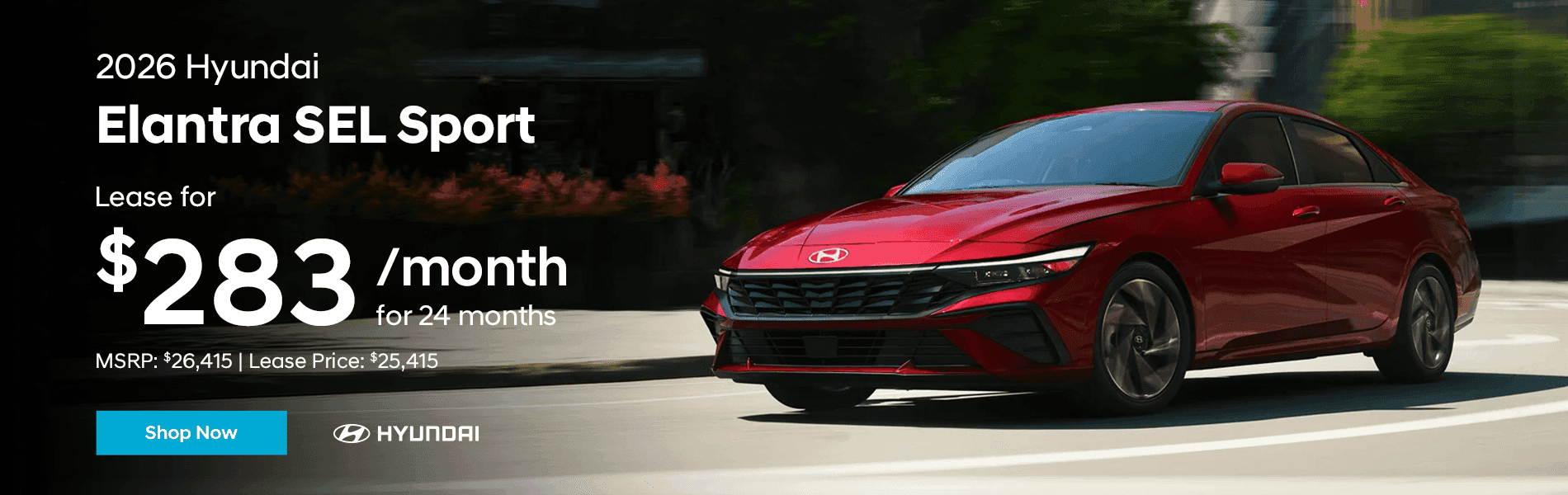 2026 Hyundai Elantra SEL Sport